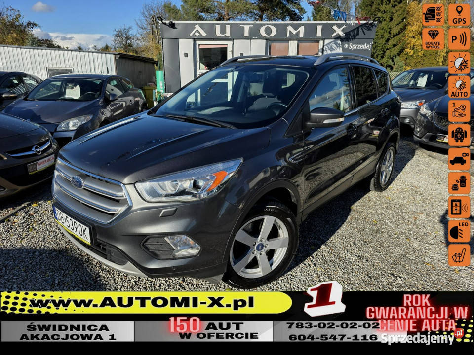 Ford Kuga LIFT Sam parkuje Super Wyposażenie1 WŁ 120KM Kuga dolnośląskie Świdnica