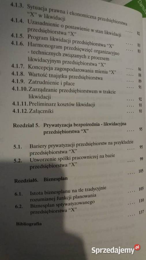 restrukturyzacji do prywatyzacji Filipczuk mazowieckie