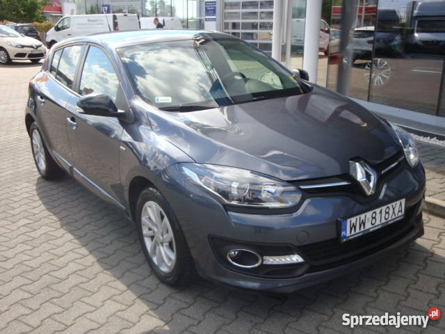 Megane III 16 16V Limited 102015 22Tkm Iwł SALON wspomaganie kierownicy Renault Opole