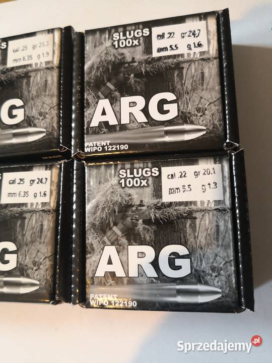 Śruty Slug Slug 55 635 762 9 i 11 mm różne wagi