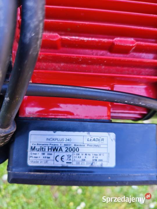 Pompa wielostopniowa Leader Multi HWA 2000 INOX