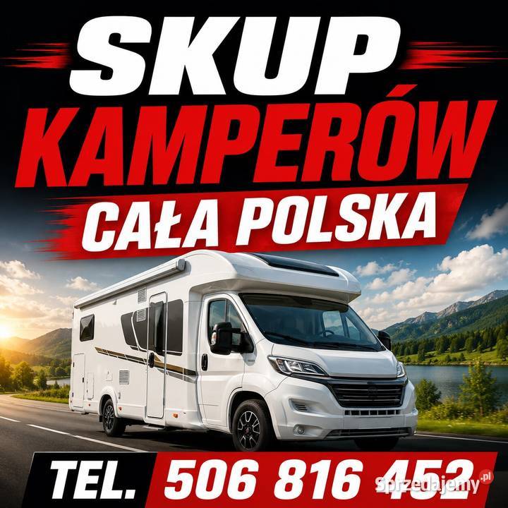 SKUP KAMPERÓW KAMPER KAMPERÓW KAMPERY CAŁA Kraków