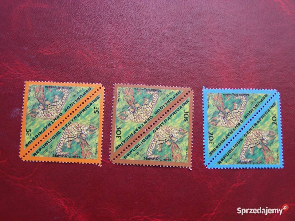 Centralna Afryka 1984 MNH Fauna Zwierzęta Tychy sprzedam