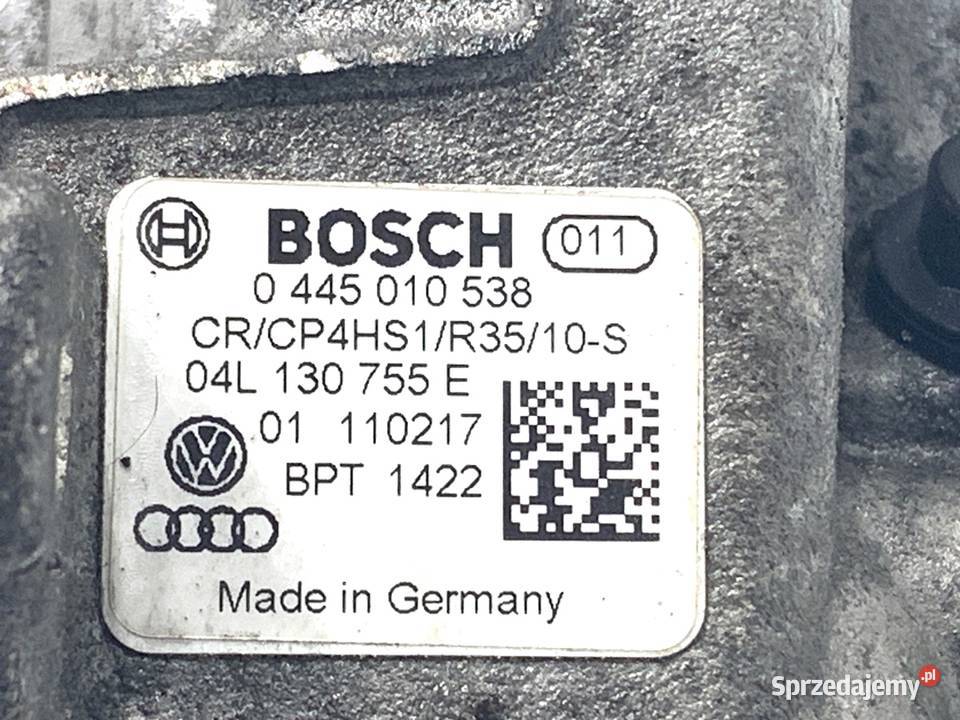 POMPA WYSOKIEGO CIŚNIENIA VW TIGUAN 0445010538 podkarpackie