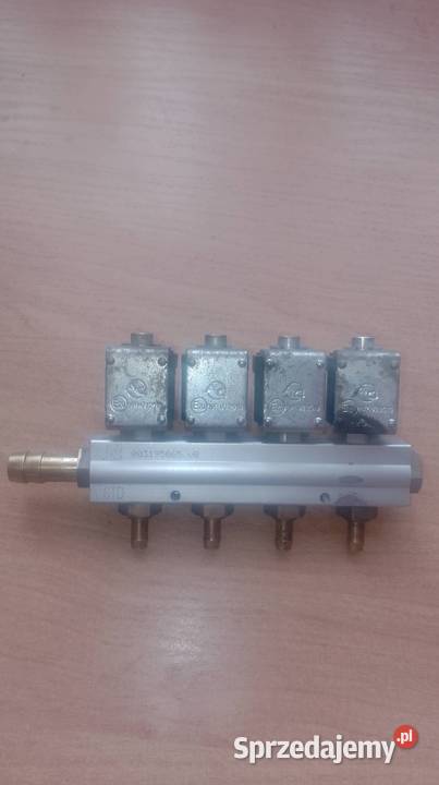 Wtryskiwacze gazowe LPG listwa stag czarne Czarzyzna