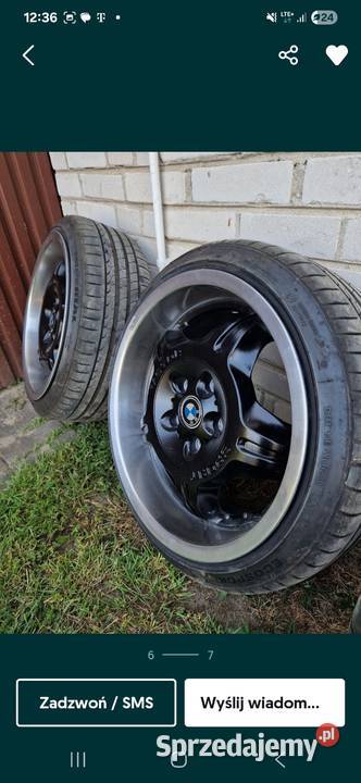 Alufelgi 17 8J BMW E36 Pionki sprzedam