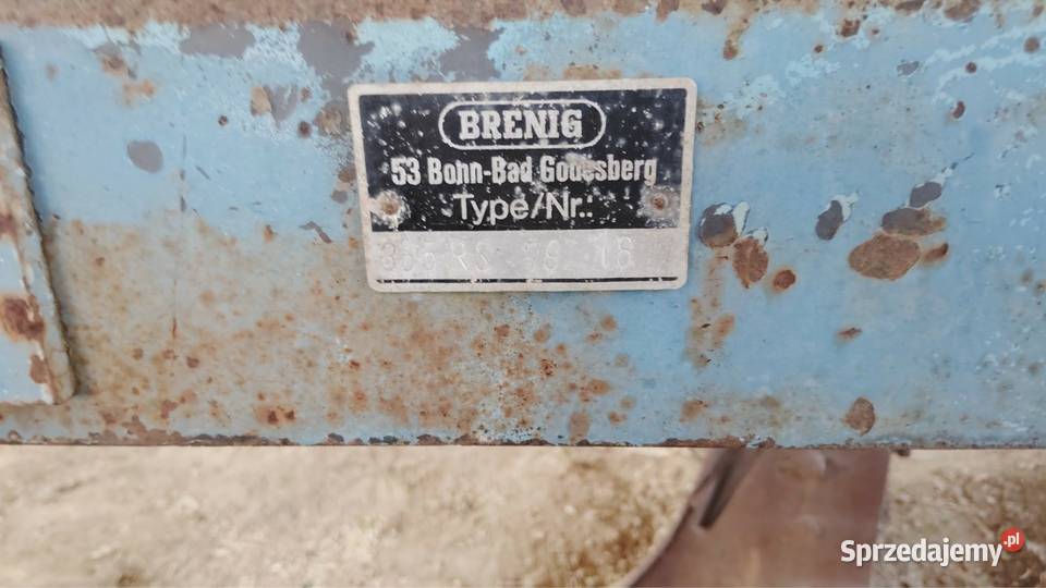Pług obrotowy 3 skibowy BRENIG małopolskie Siemiechów