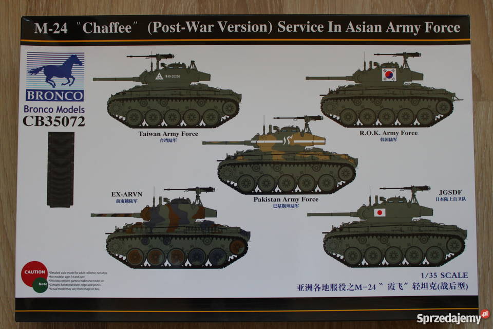 M24 Chaffe PostWarVersion Service in Asian Army Warszawa