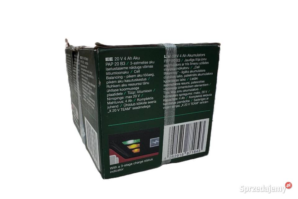 Akumulator LiIon Parkside 20 V 4 Ah PAP 20 B3 Elbląg