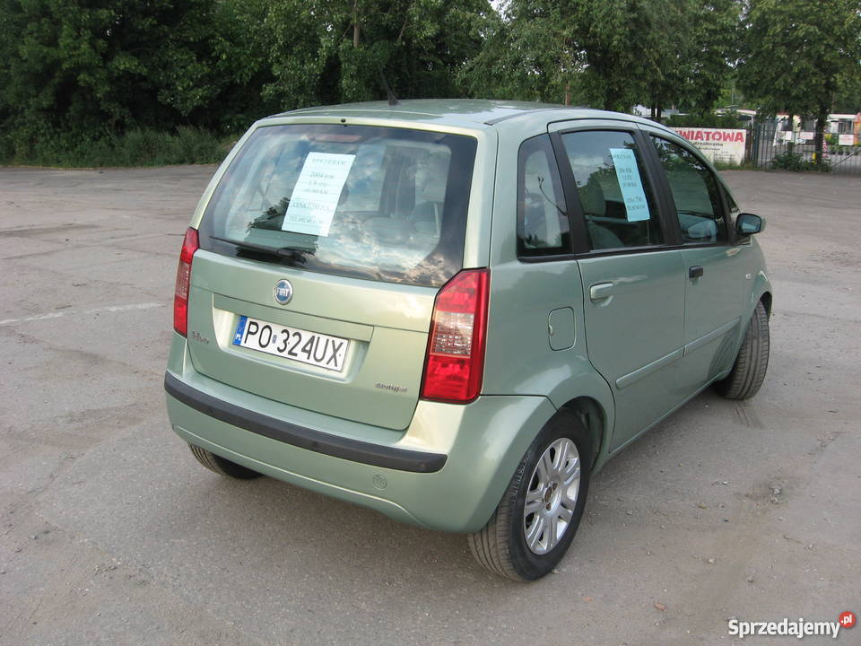 FIAT Idea 19 jtd Poznań sprzedam