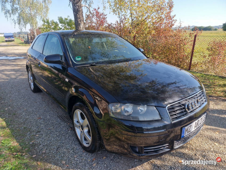 Audi A3 3drzwiowe 16 102 BENZ alu klimatronik Rymanów