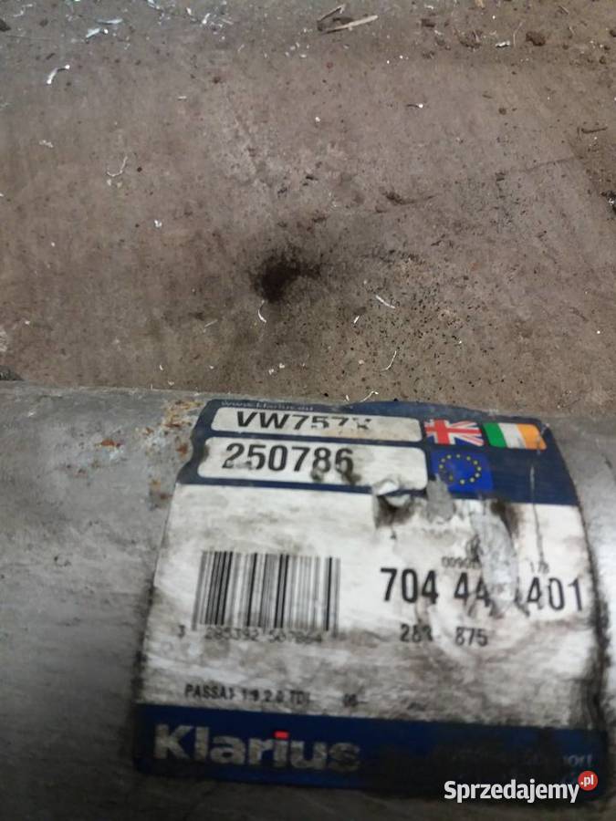 Passat B6 20 Tdi Wydech Tylny ostatni środkowy Wola
