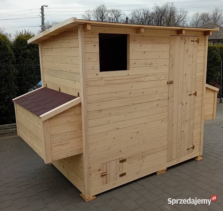 Kurnik drewniany na około 1012 kur Bulowice