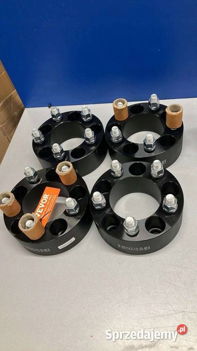 Dystanse 4sztuki 5x1143 czarne 51mm 4 na oś Pozostałe śląskie