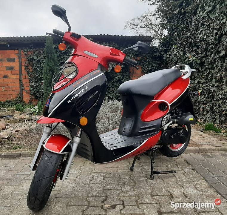 Zadbany skuter Kingway Koyot 50 4t 2007r 9541 9541km wielkopolskie Tuczno
