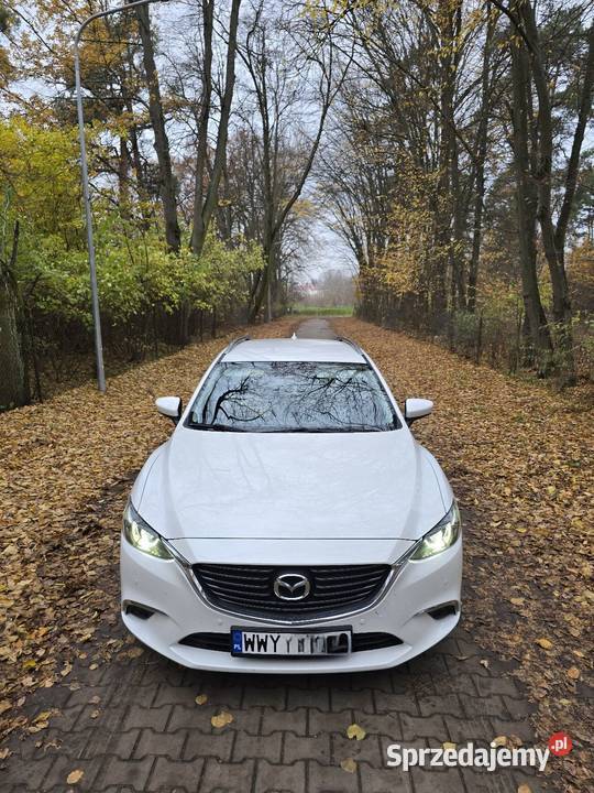 Mazda 6 full piekna biled skóra 20 benzyna lift komputer pokładowy Warszawa