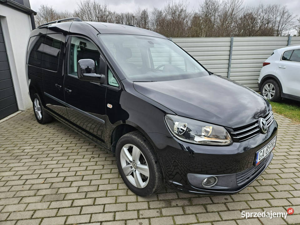 Volkswagen Caddy 20 MPi 109 7 OSÓB benzyna NOWY isofix Caddy sprzedam