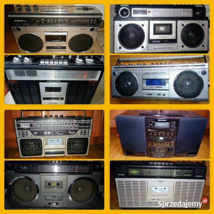 Bomboxy z mojej kolekcji do wyboru Audio mazowieckie