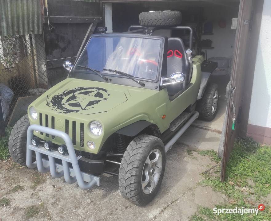 Śliczne Wyjątkowe Buggy Guad Jeep Jedyny Zamiana skórzana tapicerka