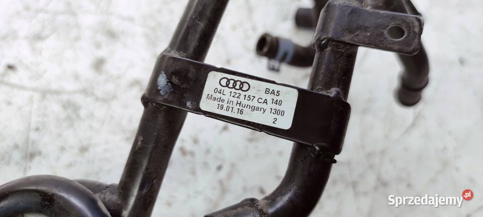 WĄŻ RURA RURKA WODY AUDI A4 A5 20 TDI Przystajń sprzedam