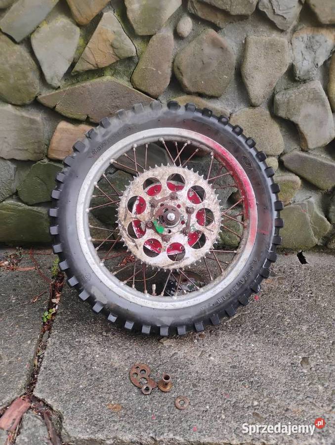 Koło tylne cz 513 cross Motocyklowe Skomielna Czarna