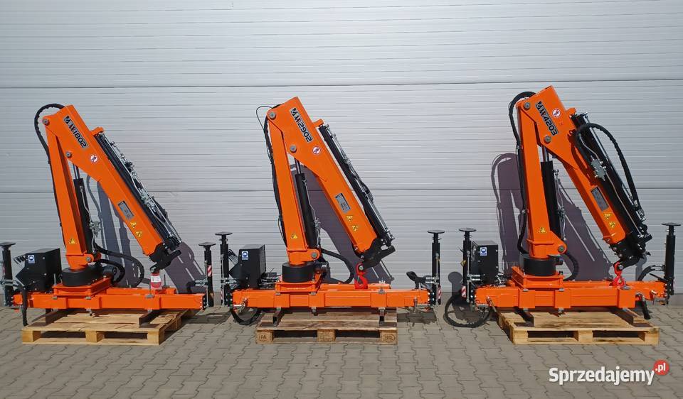 Żuraw HDS MB2902 na iveco i inne dostawcze Końskie sprzedam
