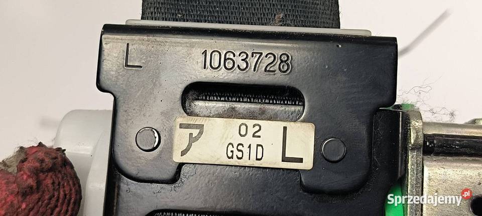 PAS BEZPIECZŃSTWA MAZDA 6 II kujawsko-pomorskie Lipno sprzedam