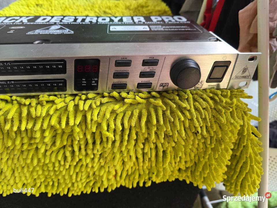 behringer feedback destroyer pro fbq2496 mikserym nagłośnienie Chełm Śląski sprzedam