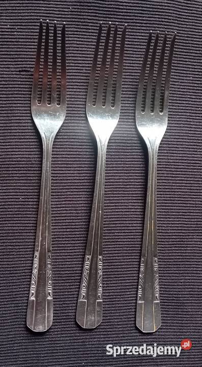 Zestaw 3 widelców ze stali nierdzewnej Hefra Koźminek