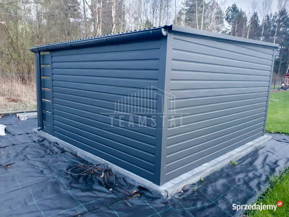 Domek Ogrodowy Schowek 3x4 wiata 1x4 drzwi okno Olsztyn