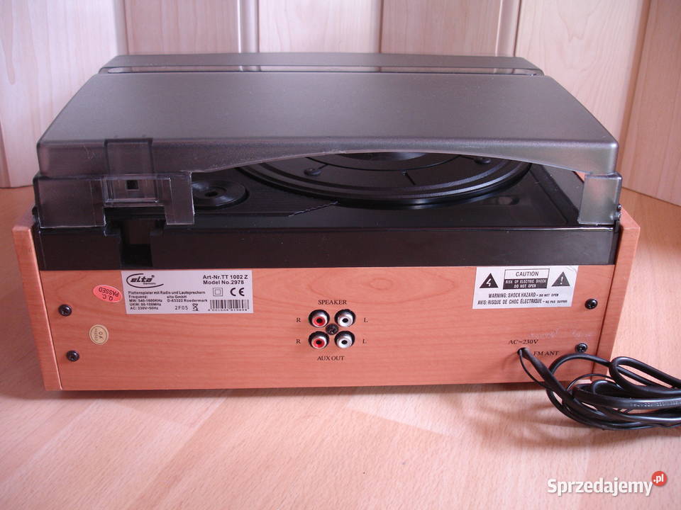 Gramofon z radiem ELTA 2978 Zielona Góra