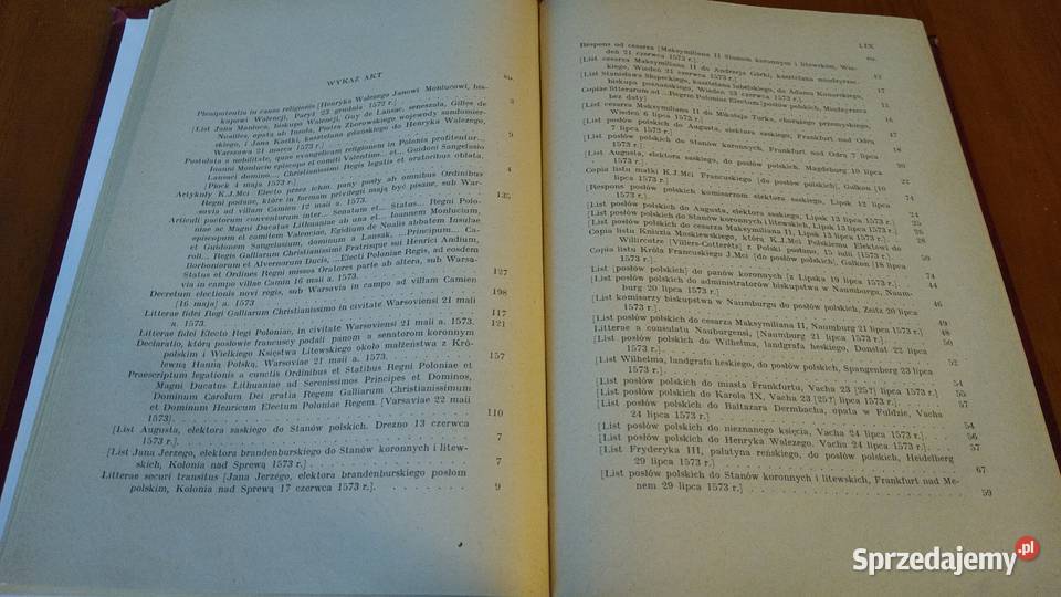 Diariusz poselstwa polskiego do Francji Henryka twarda