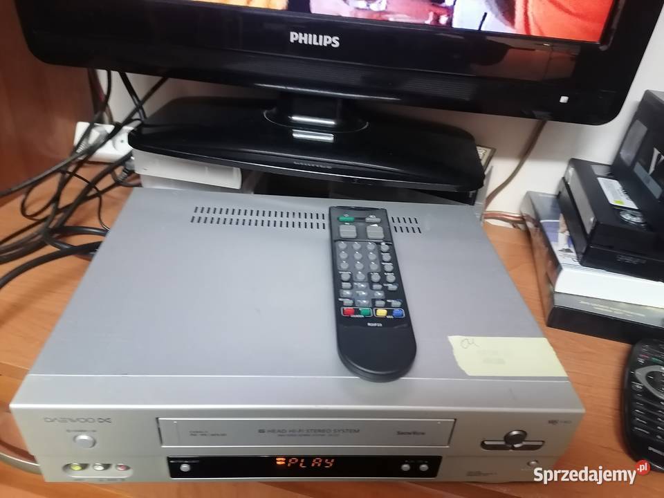 Magnetowid VHS Daewoo SV737 HIFI stereo pilot