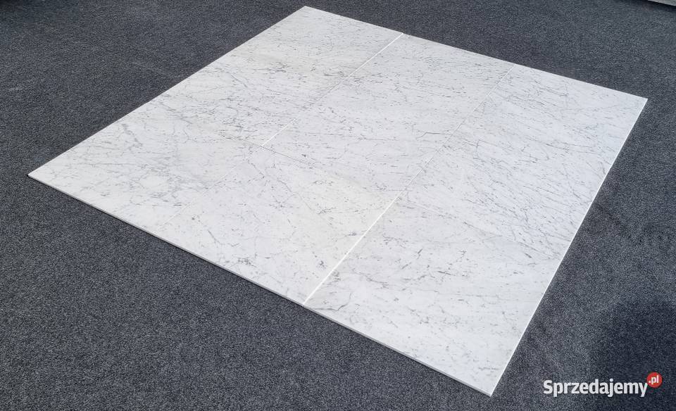 Płytki z marmuru naturalnego Bianco Carrara Bielawa sprzedam