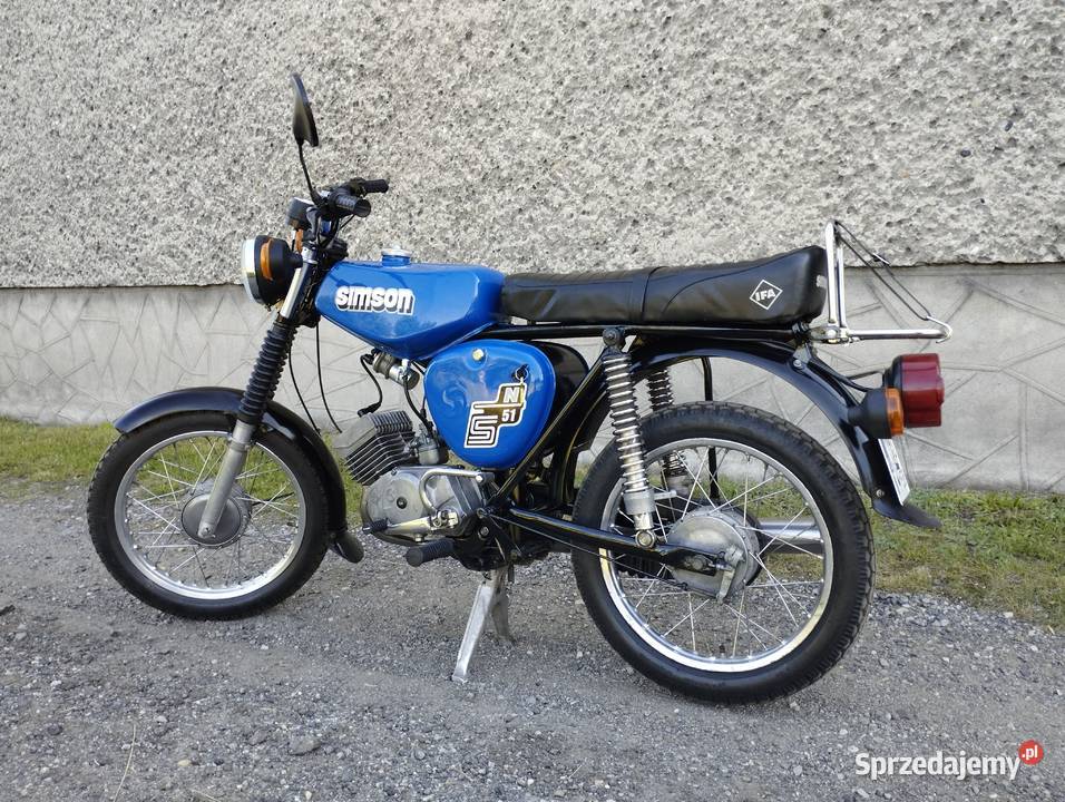 Motorower Simson s51 oryginał zarejestrowany Knurów