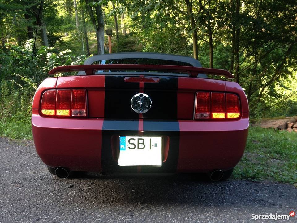 FORD MUSTANG KABRIO 40 V6 GAZ SUPER STAN ZAMIANA Rok produkcji 2005 Szczecinek