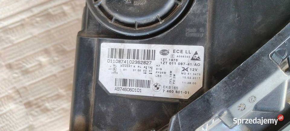 Lampa Przod Bi Xenon Skrętny Led Bmw 5 F10 F11 sprzedam