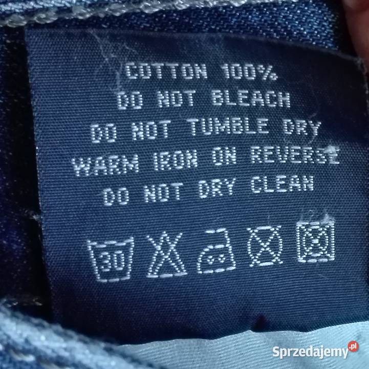 Jeansy proste niebieskie DENIM rozmiar W32 M L mazowieckie Warszawa
