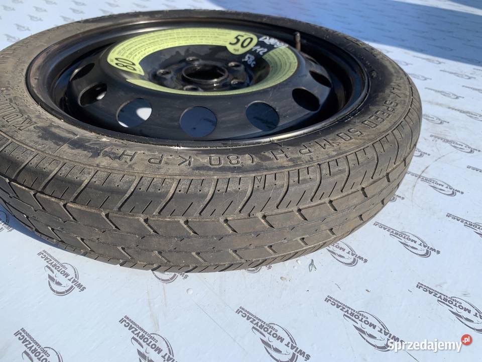 GOLF AUDI ALTEA koło dojazdowe 1257016 96M 5x112 świętokrzyskie