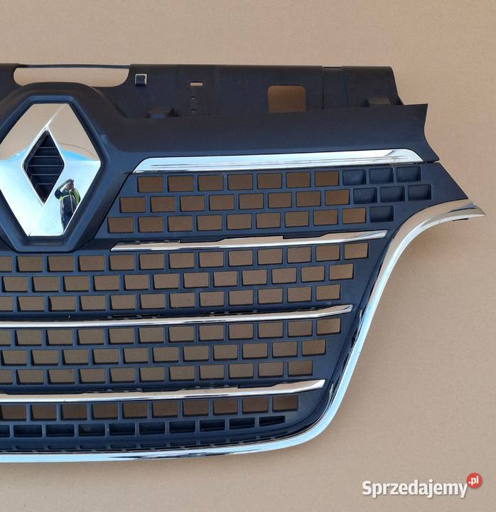 RENAULT MASTER 4 IV GRILL ATRAPA CHŁODNICY CHROM osobowe Pozostałe Bieleń