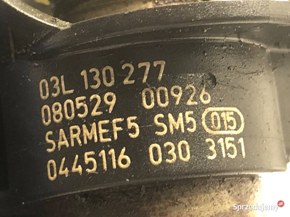 WTRYSKIWACZE KOMPLET AUDI A4 B8 0445116030 20