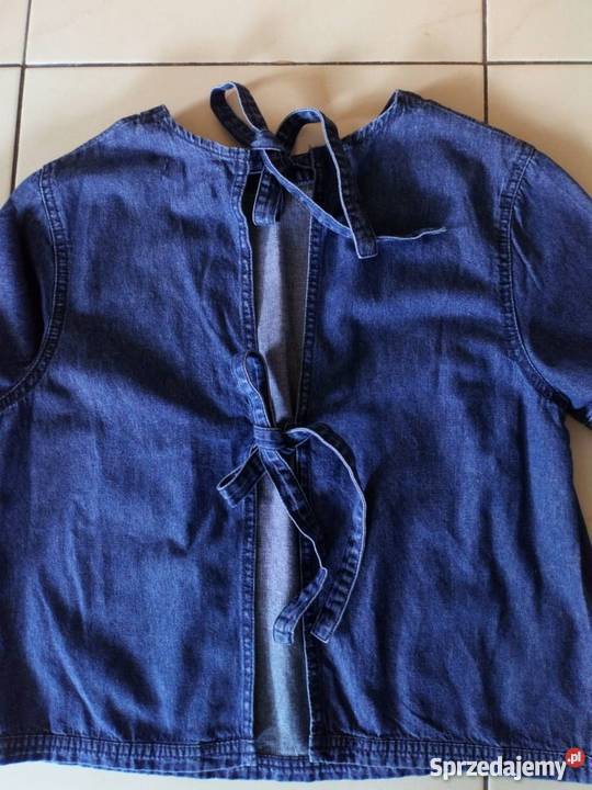 Jeansowa bluzka nowa 42 Primark kolorowy Bluzki i koszule Kraków
