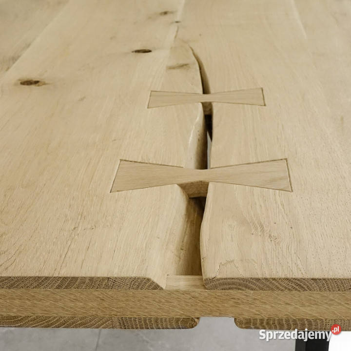 Blat dębowy do stołu RUSTWOOD surowy świętokrzyskie Chmielnik