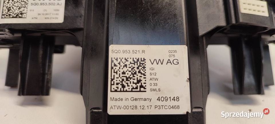 TIGUAN II MANETKI TAŚMA ZWIJAK 5Q0953569A