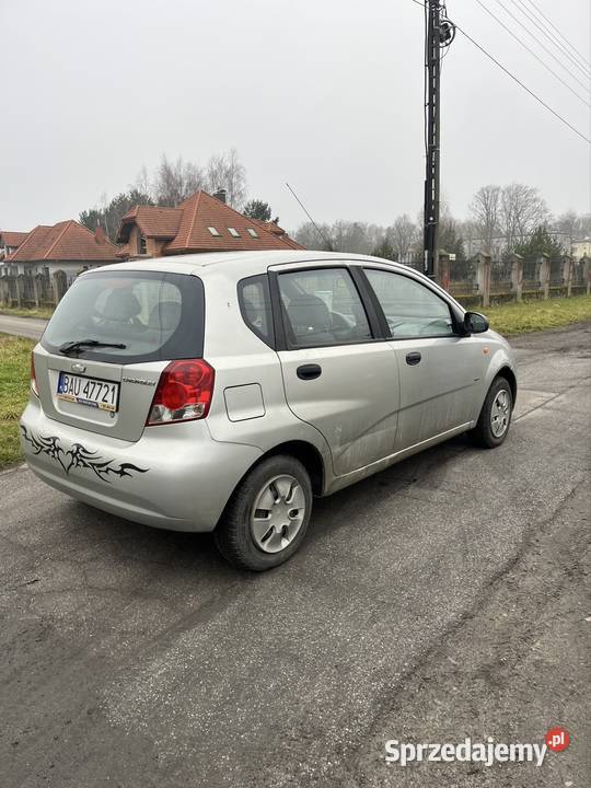 Chevrolet Aveo T200 12 benzyna 2004 r 160 1600000km Andrespol