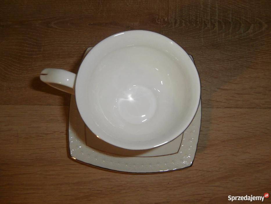 Nowy serwis kawowy 2 filiżanki spodki VERONI Kluczbork