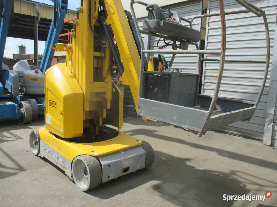 Podnośnik koszowy zwyżka 126 m JLG Toucan 12E Pleszew sprzedam