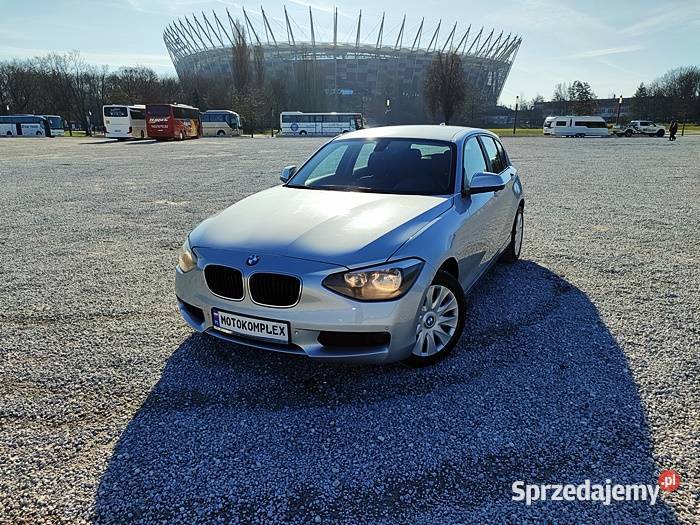 BMW F20 116d 2012r Podgrzewane fotele 4/5 Seria 1 mazowieckie