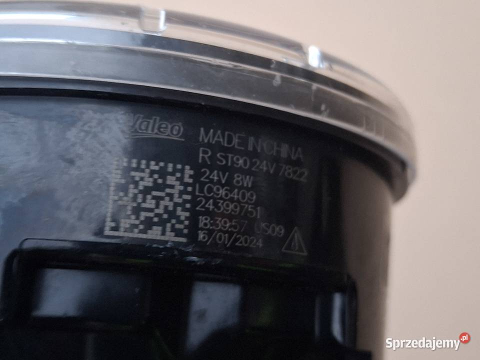 HALOGEN VALEO 24V LC96409 24399751 Bieleń