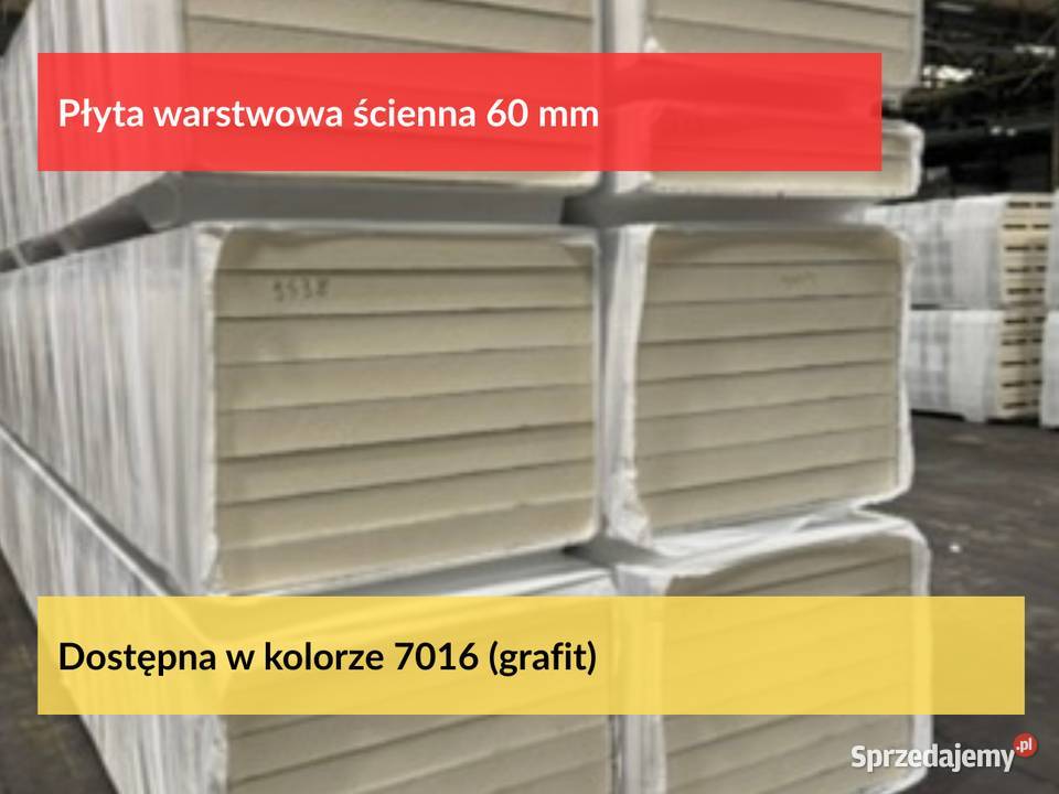 Płyty warstwowe ścienne 60mm płyta obornicka Puszczykowo